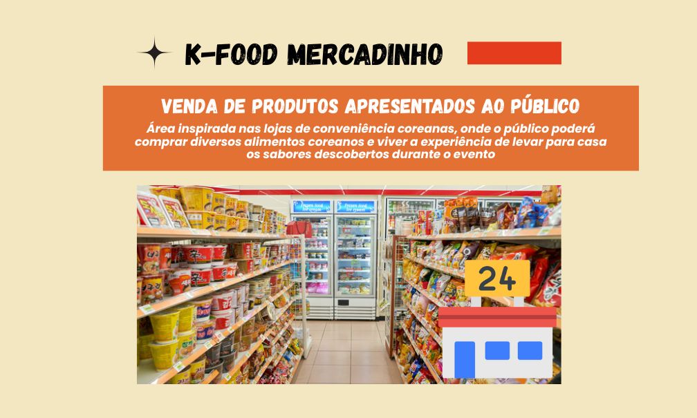 K-Food Mercadinho Pôster