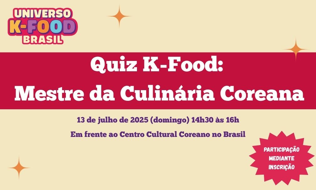 Quiz K-Food: Mestre da Culinária Coreana