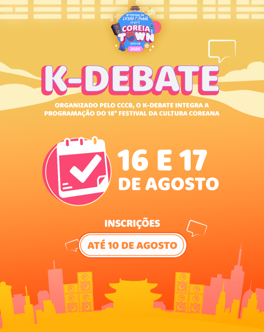 [DEBATE] 2ª edição do K-Debate no 18º Festival da Cultura Coreana