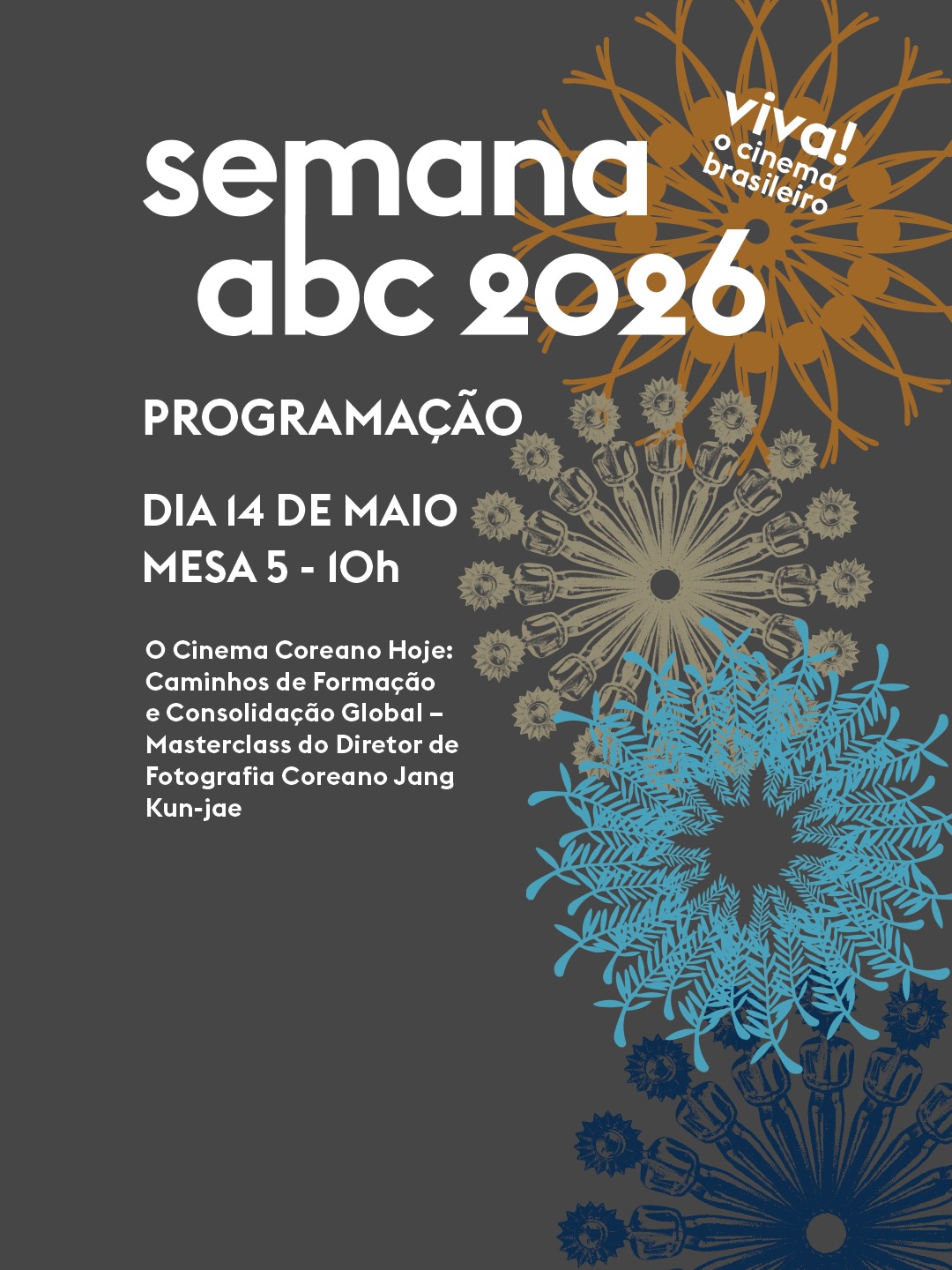 Semana ABC – Masterclass do Diretor de Fotografia Jang Kun-jae