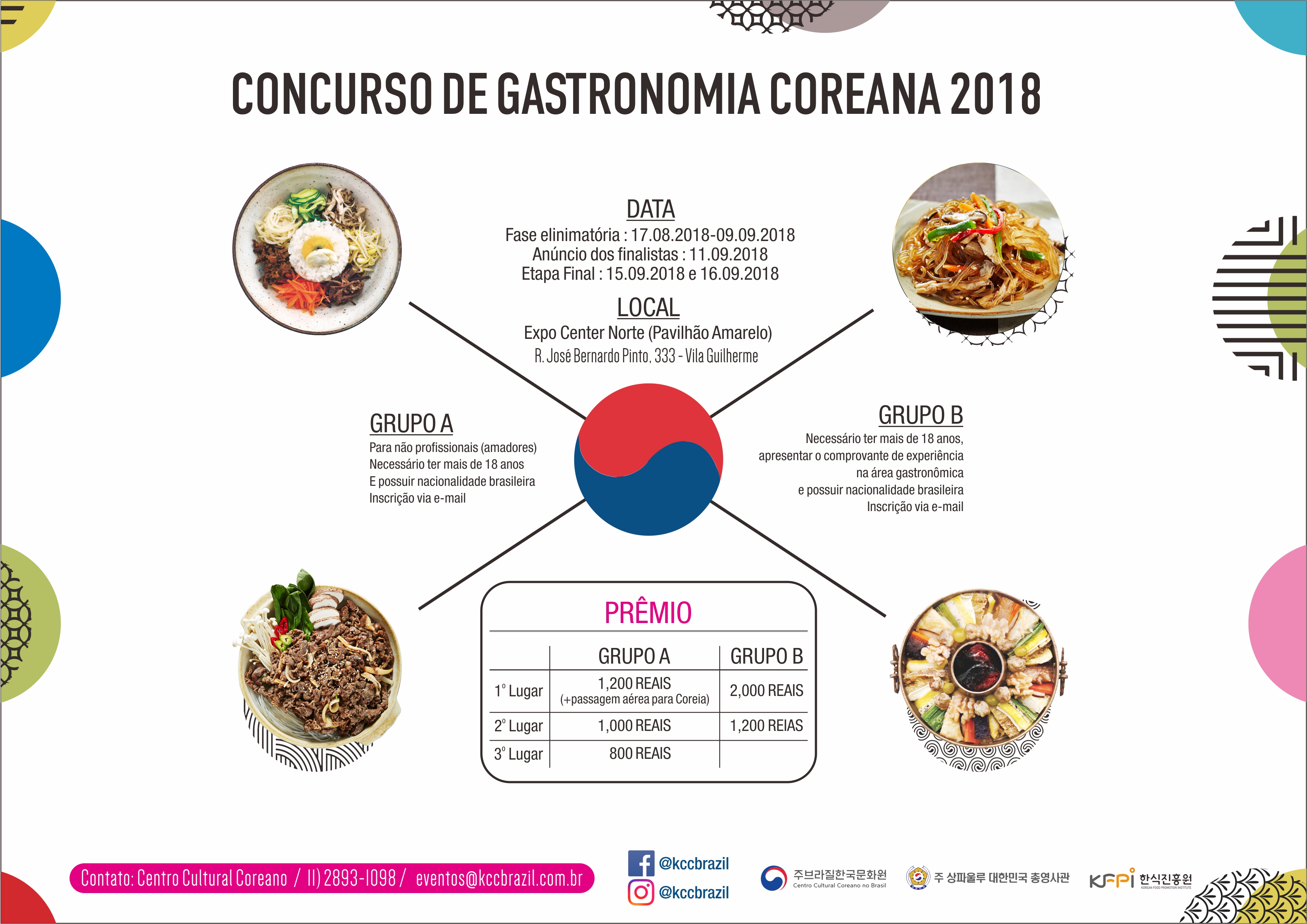 <Concurso de Gastronomia Coreana>