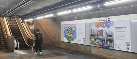 [Notícias sobre Coreia] Estação Tiradentes recebe exposição com as artes do sul coreano, Joo Jae Bum