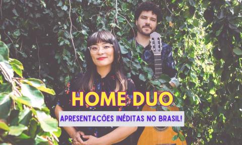 [ESPECIAL] Dupla de jazz Home Duo participa de bate-papo e apresentações em São Paulo