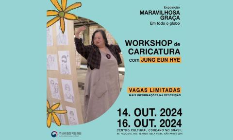 [WORKSHOP] Workshop de Caricatura com Jung Eun Hye