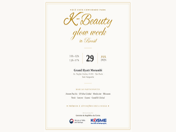  [K-BEAUTY] São Paulo recebe a K-Beauty Glow Week in Brazil em julho